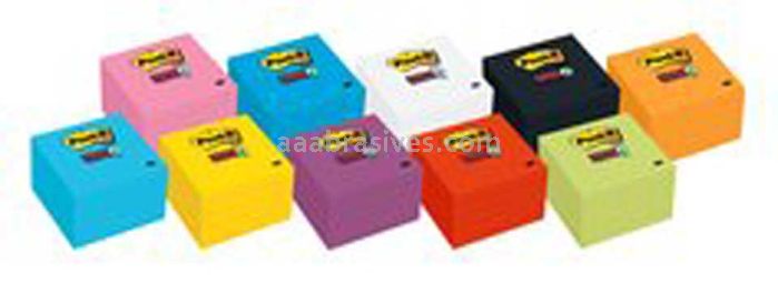 Post-it&trade; Super Sticky Notes 654-5SSW 3 in x 3 in White 3M 7010371217