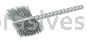 Weiler 21041 1" Power Tube Brush .008" Steel Wire Fill 5/8" Brush Length