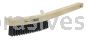 Weiler 44056 Hand Wire Scratch Brush .012 Carbon Steel Fill Curved Handle 4 x 18 Rows