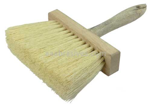 Weiler 44031 6-1/2" Masonry Brush 3-1/2" Trim Length White Tampico Fill