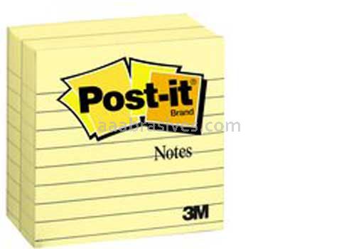 Post-it™ Notes 675-YL-2PK 4 in x 4 in Canary Yellow 3M 7010341073