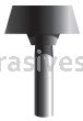 A-35, 1x3/8x1/4"sk, Mounted Point, Vitrified, PA/O