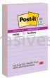 Post-it™ Super Sticky Recycled Notes 660-3SSNRP 4 in x 6 in Bali Collection 3M 7100048299