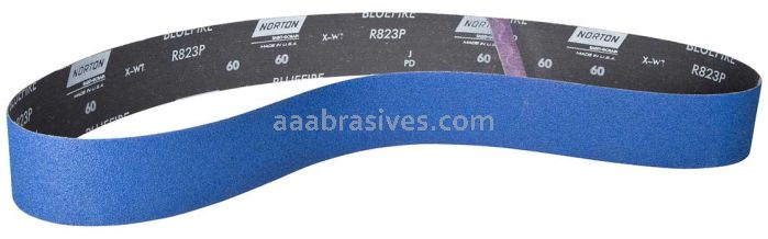 Norton 4 x 36 BlueFire Cloth Narrow Benchstand Belt 120 Grit R823P