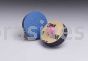 3M 7000028223 1-1/4” Finesse-it Roloc Small Button Sanding Pad 28584