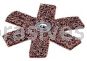 Standard Abrasives Surface Conditioning Star 724605 2" x 1/4-20 CRS