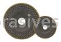 4-1/2x1/8x7/8 AA-Flex Dimple Wheel AVFN T-27