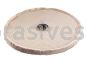 Osborn 40071 6 x 1 AH Cotton Spiral Sewn Buffing Wheel