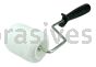 Weiler 49016 3" Paint Roller Cover 3/8" Nap & Roller Frame