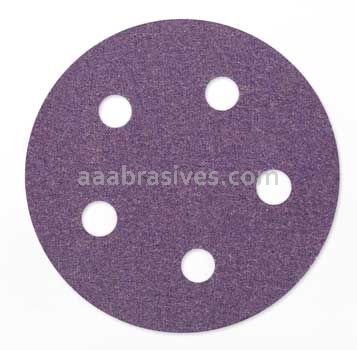 3M&trade; 7100145453 5 x NH 400+ Grit 775L Cubitron&trade; II Hookit&trade; Clean Sanding Film Disc
