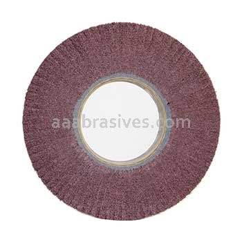 Merit Abrasives 05539562637 12 x 2 x 5 A/O Medium High Strength Merit Medium Density Flap Wheels