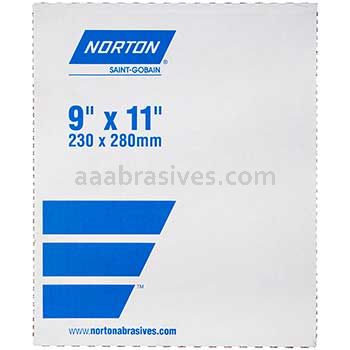 Norton 9 x 11 Coarse Norton Emery K622 Sheets