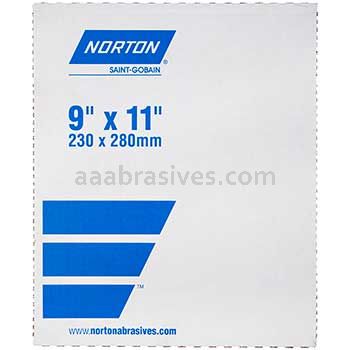 Norton 9 x 11 Medium Norton A/O K622 Sheets