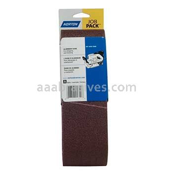 Norton 3 x 24 100-X Norton Adalox JobPack Portable Belts