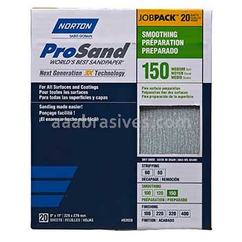 Norton 9 x 11 150 Norton 3X JobPack A259 Sheets