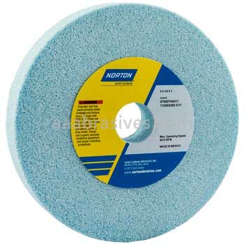 Norton 07660705412 6 x 3/4 x 1 3SG-80K Type 01 Premium Ceramic Bench Wheel