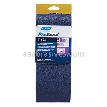 Norton 4 x 24 50-Y ProSand JobPack R831 Portable Belts