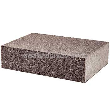 Norton 4 x 2-3/4 x 1 80/80 Grit Norton Small Area General Purpose Med/Med Sanding Sponges