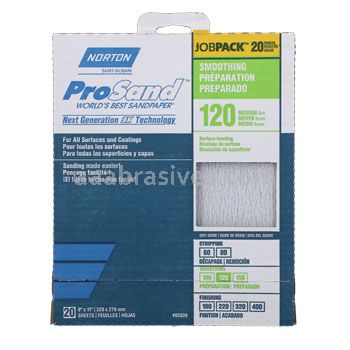 Norton 9 x 11/120/Norton 3X JobPack/A259//Sheets