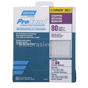 Norton 9 x 11/80/Norton Norton 3X JobPack/A259//Sheets