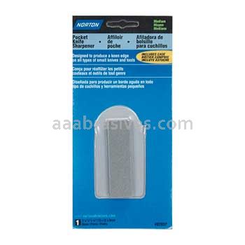Norton 3 x 7/8 x 3/8 w/case India Fine EZP13 Retail Packaged Products