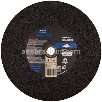 Norton 14x7/64x1 Metal Type 01 Straight Wheels