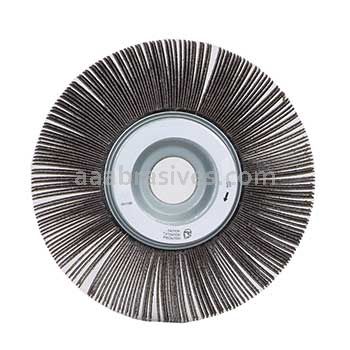 6 x 2 x 1 60 Grit Merit Metal Alo Large Diameter Flap Wheels