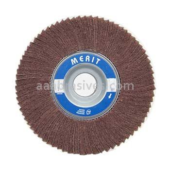 Merit Abrasives 08834126030 6 x 1 x 1 A/O 240 Grit Merit Interleaf Flap Wheel