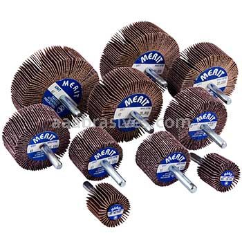 Merit Shank-Mounted Mini Flap Wheel Kit "CMM"