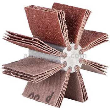 2 to 2-1/2 /60 /B-810 /Merit Aluminum Oxide /Bore Polishers