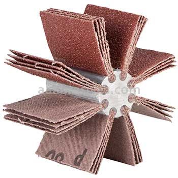 2 to 2-1/2 /80 /B-810 /Merit Aluminum Oxide /Bore Polishers