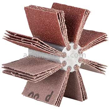 2-5/8 to 3 /180 /B-815 /Merit Aluminum Oxide /Bore Polishers
