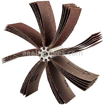4-1/4 to 5-1/4 180 B-825 Merit Aluminum Oxide Bore Polishers