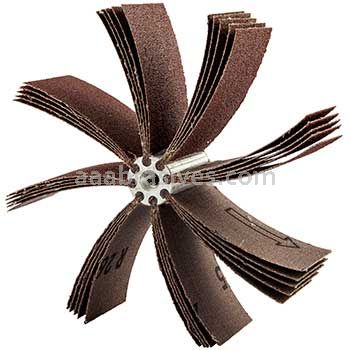 4-1/4 to 5-1/4 240 B-825 Merit Aluminum Oxide Bore Polishers