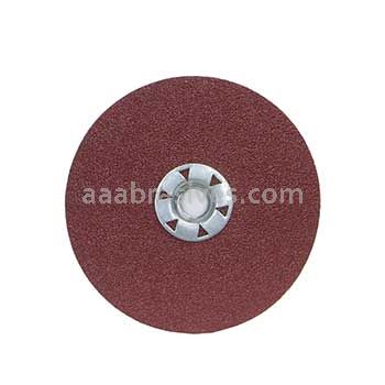 4-1/2 x 5/8-11 36 Grit Merit Ceramic Speed Change Fiber Discs