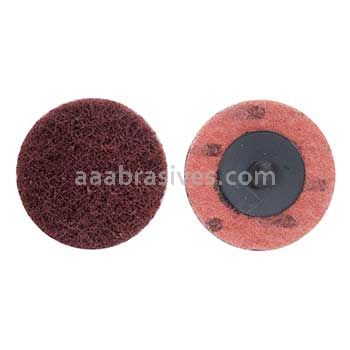 3" Merit A/O Coarse Type 3 Quick Change Buffing Discs