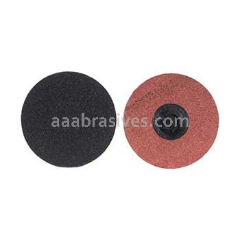 3" 120 Grit Merit Silicon Carbide QC-T1 PowerLock Quick Change Discs