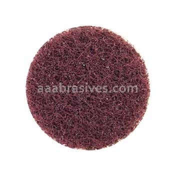 2" Merit A/O Medium Type 2 High Strength Buffing Quick Change Discs