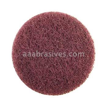 3" Merit A/O Medium Type 2 High Strength Buffing Quick Change Discs