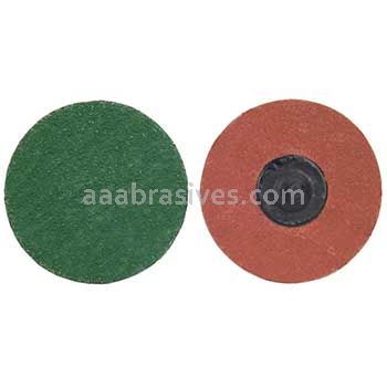 2" 120 Grit Merit Zenith F944 Ceramic Fiber Quick Change Discs T3