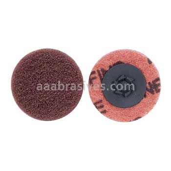 3" Merit A/O Fine Type 1 PLD Buffing Discs with Locking Attachment