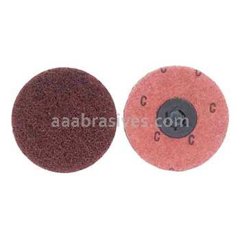 1-1/2" Merit A/O Coarse Type 1 Quick Change Buffing Discs