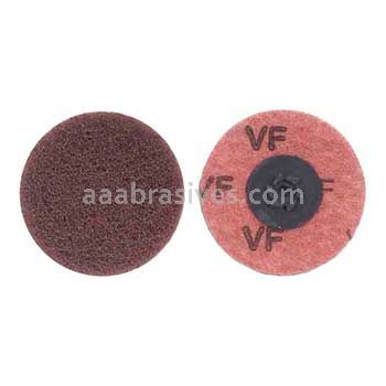 4" Merit A/O Very Fine Type 1 Buffing Discs with Locking Attachment