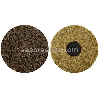 Merit Abrasives 08834166327 4" Merit A/O Coarse Type 3 Merit Rapid Prep Quick Change Discs with Locking Attachment