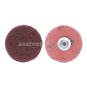 1-1/2" Merit A/O Coarse Type 2 Quick Change Buffing Discs
