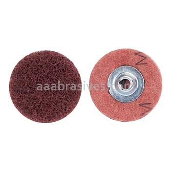 1-1/2" Merit A/O Medium Type 2 Quick Change Buffing Discs