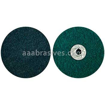5 x 5/8-11 A/O Very Fine 320 Blue Merit Rapid Prep Discs