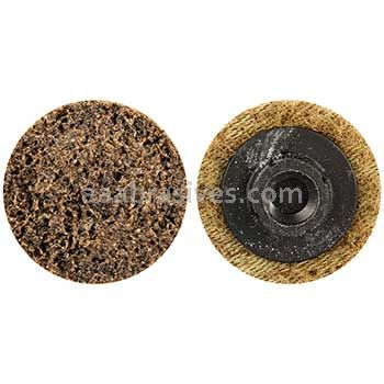 Merit Abrasives 08834166474 1" Merit A/O Coarse Type 2 Merit Rapid Prep Quick Change Discs with Locking Attachment
