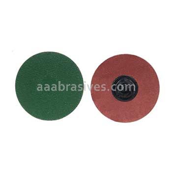 1" 36 Grit Merit Zirc Plus QC-T1 R801 PowerLock Quick Change Discs