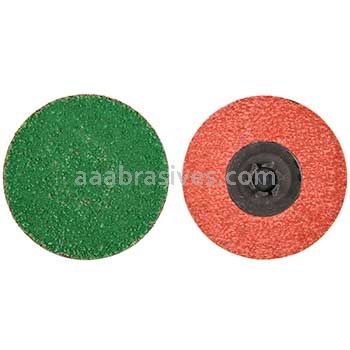 Norton 08834167023 2" 36 Grit TP Bluefire R887D Quick-change Discs